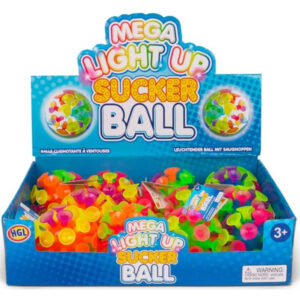 BALLE A VENTOUSES CLIGNOTANTE