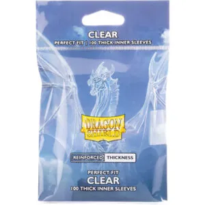 100 DRAGON SHIELD PERFECT FIT - THICK CLEAR