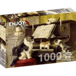 PUZZLE ENJOY - H. RONNER KNIP : LA LESSON DE PIANO - 1000 PIECES