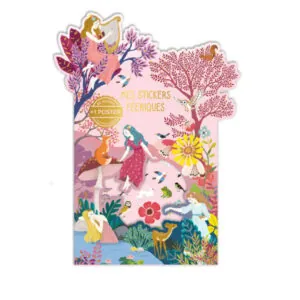 JEU STICKERS ET POSTER MAPPEMONDE - CARTES D'ART