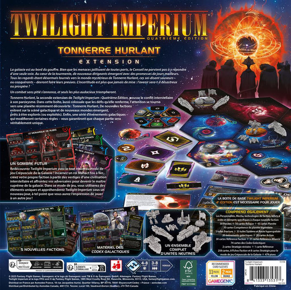 TWILIGHT IMPERIUM - TONNERRE HURLANT