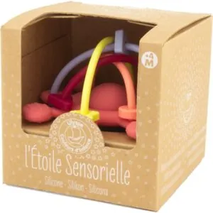 ANNEAU DE DENTITION ETOILE ROUGE - ULYSSE