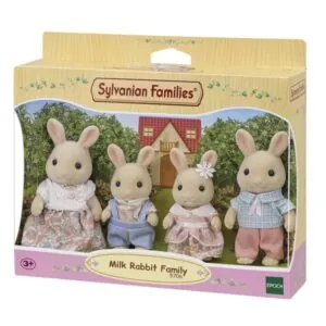 LA FAMILLE LAPIN CREME - SYLVANIAN FAMILIES