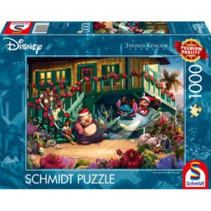 PUZZLE SCHMIDT DISNEY : LILO ET STITCH ALOHA NOEL - 1000 PIECES