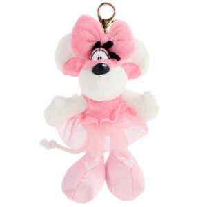 PELUCHE PORTE-CLES DIDDLINA EN ROBE BALLERINA 15CM - DIDDL