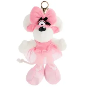 PELUCHE PORTE-CLES DIDDLINA EN ROBE BALLERINA 15CM - DIDDL