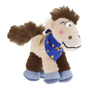 PELUCHE PORTE-CLES LOUPSILY 12CM - DIDDL