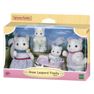 FAMILLE PANTHERE DES NEIGES - SYLVANIAN FAMILIES
