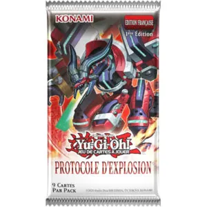 YU GI OH ! PROTOCOLE D'EXPLOSION - BOOSTER