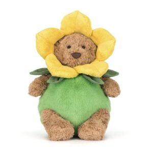 PELUCHE OURS BATHOLOMEW EN HABIT JONQUILLE - JELLYCAT