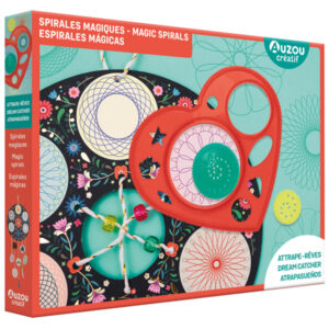 MON COFFRET D'ARTISTE - SPIRALES MAGIQUES ET ATTRAPE REVES - AUZOU