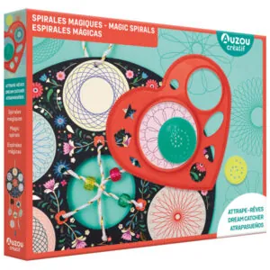 MON COFFRET D'ARTISTE - SPIRALES MAGIQUES ET ATTRAPE REVES - AUZOU