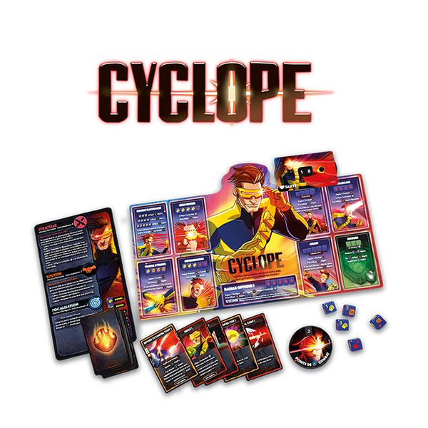 DICE THRONE MARVEL – Cyclope, Gambit, Malicia, Jean Grey