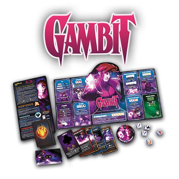 DICE THRONE MARVEL – Cyclope, Gambit, Malicia, Jean Grey