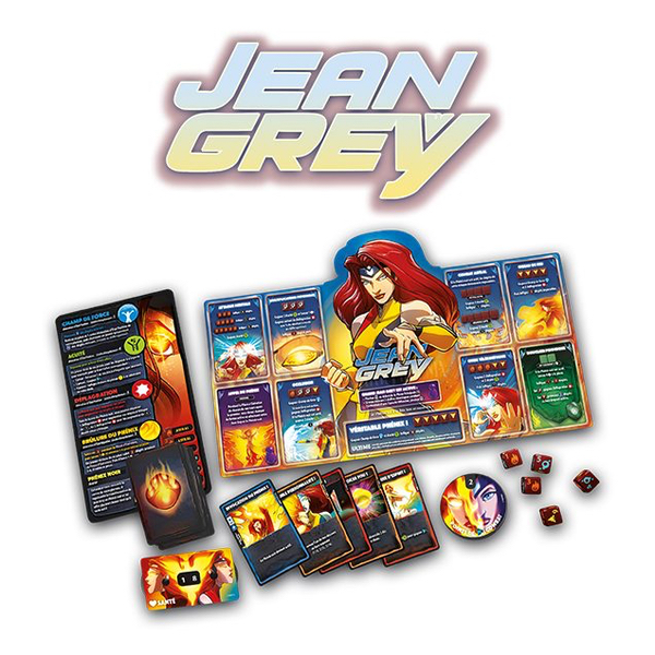 DICE THRONE MARVEL – Cyclope, Gambit, Malicia, Jean Grey