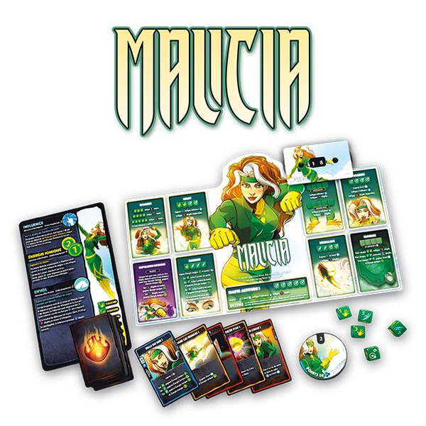 DICE THRONE MARVEL – Cyclope, Gambit, Malicia, Jean Grey