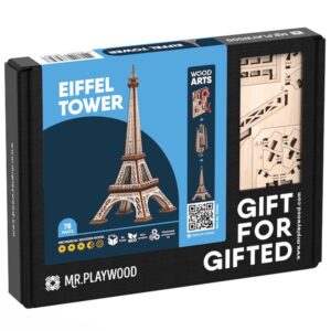 MR PLAYWOOD - MAQUETTE 3D BOIS - TOUR EIFFEL