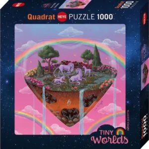 PUZZLE HEYE TINY WORLDS - A. GUZZETTA : LICORNES - 1000 PIECES