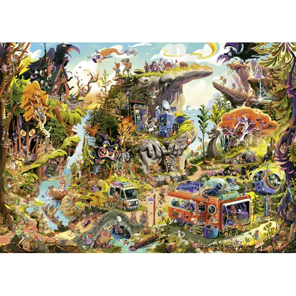 PUZZLE HEYE - M. KILGER : HISTOIRES NORDIQUES - 2000 PIECES – Image 2