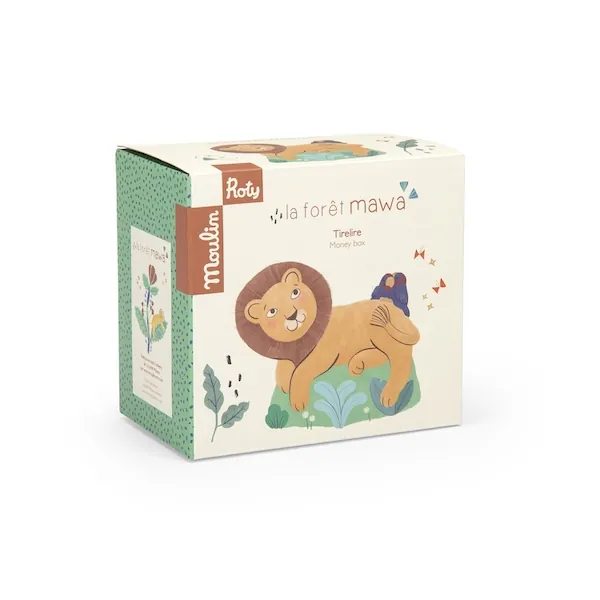 TIRELIRE LION - LA FORET MAWA - MOULIN ROTY – Image 4