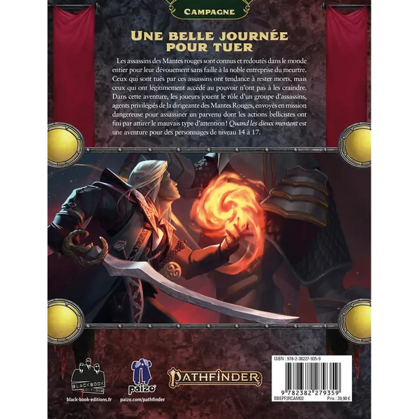 PATHFINDER 2 - QUAND LES DIEUX MENTENT
