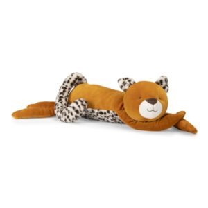 PELUCHE LEOPARD TAIGO GEANT - LA FORET MAWA - MOULIN ROTY