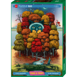 PUZZLE HEYE CARTOON TAKE A TRIP : AVEC ANDY KEHOE - 500 PIECES