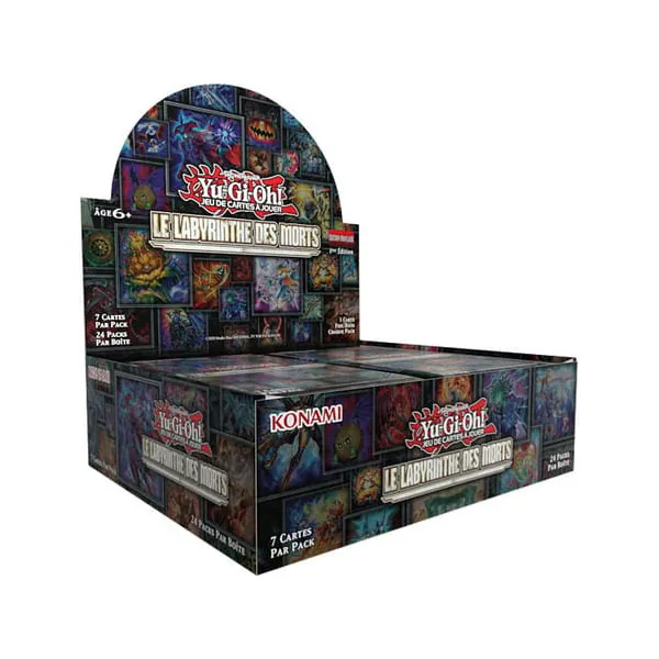 YU GI OH ! LE LABYRINTHE DES MORTS - BOÎTE DE 24 BOOSTERS