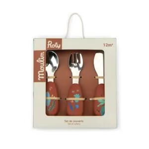 SET COUVERTS SILICONE - LA FORET MAWA - MOULIN ROTY