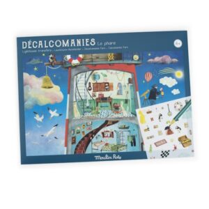 POCHETTE DECALCOMANIES LE PHARE - JARDIN DU MOULIN - MOULIN ROTY