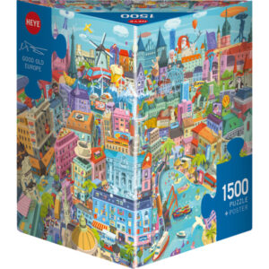 PUZZLE HEYE : BONNE VIEILLE EUROPE - 1500 PIECES