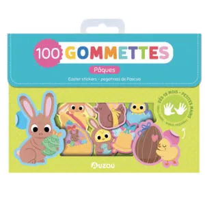 POCHETTE 100 GOMMETTES PAQUES - AUZOU