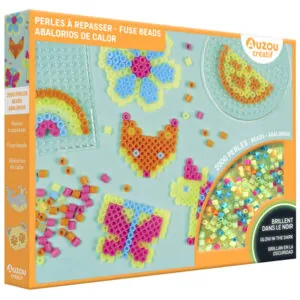 MON COFFRET D'ARTISTE - PERLES A REPASSER - AUZOU