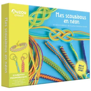 MES SCOUBIDOUS NEON - AUZOU