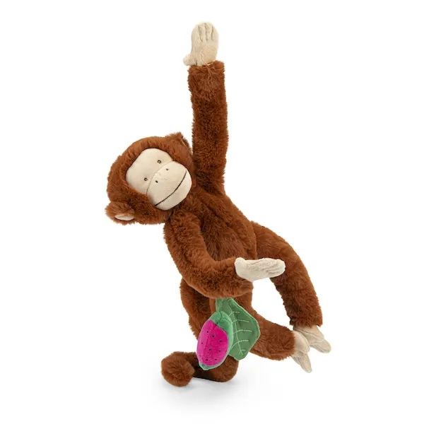 PELUCHE D'ACTIVITES A SUSPENDRE SINGE MOCHICA - LA FORET MAWA - MOULIN ROTY – Image 2