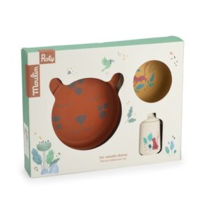 SET VAISSELLE SILICONE - LA FORET MAWA - MOULIN ROTY