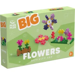 PLUS PLUS BIG - KIT DECOUVERTE FLOWERS - 40 PIECES