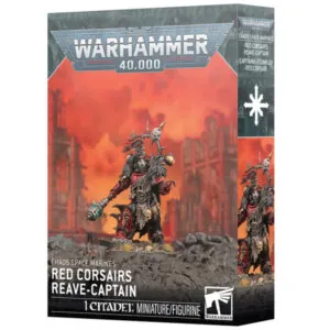 CHAOS SPACE MARINES - RED CORSAIRS REAVE-CAPTAIN