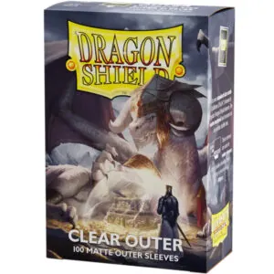 DRAGON SHIELD - STANDARD OUTER SLEEVES - MATTE CLEAR