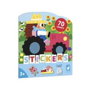 CAHIER DE STICKERS LA FERME - JANOD