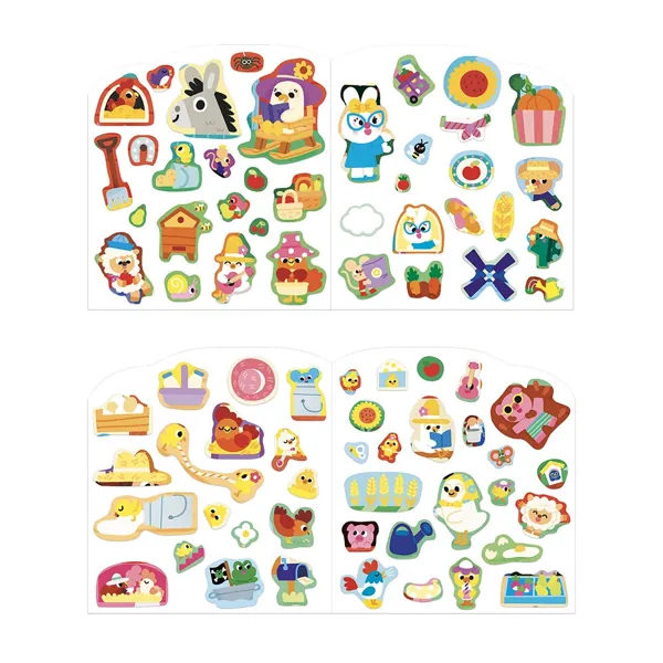 CAHIER DE STICKERS LA FERME - JANOD – Image 3