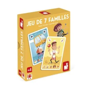 JEU DE 7 FAMILLES - HAPPY FAMILIES - JANOD