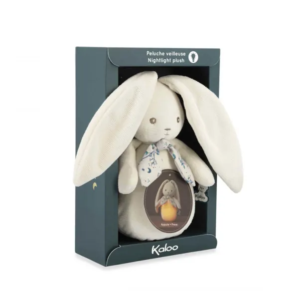 PELUCHE VEILLEUSE NOMADE LAPIN CREME - KALOO – Image 6