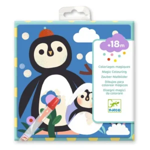 COLORIAGES MAGIQUES COUCOU CACHE MAMAN BEBE DU MONDE - DJECO