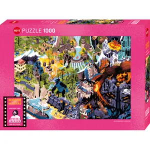 PUZZLE HEYE - MOVIE MASTERS - A. CLERISSE : PETER JACKSON FILMS - 1000 PIECES