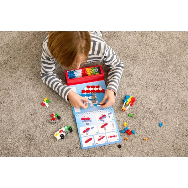 PLUS PLUS - BLOC D'ACTIVITES TRANSPORT - 125 PIECES – Image 4