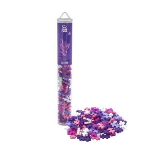 PLUS PLUS - TUBE PAILLETTES - 100 PIECES