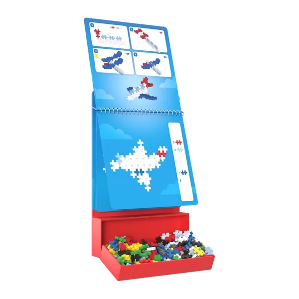 PLUS PLUS - BLOC D'ACTIVITES TRANSPORT - 125 PIECES – Image 2
