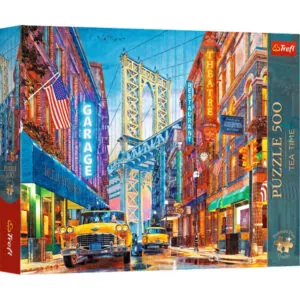 PUZZLE TREFL TEA TIME : PONT DE MANHATTAN - 500 PIECES