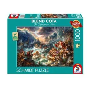 PUZZLE SCHMIDT - B. COTA : LE CHEMIN A TRAVERS LA MER - 1000 PIECES